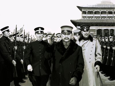 Sun kehrte als Held nach China zurück von English School