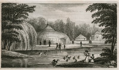 Surrey Zoological Gardens von English School
