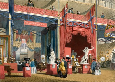 Schweden und Dänemark, Große Ausstellung, 1851 von English School