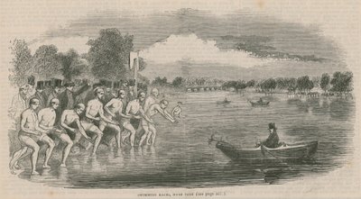 Schwimmwettbewerbe, Hyde Park, London von English School