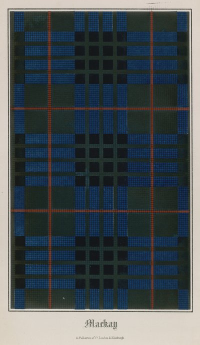 Tartan des Clans Mackay von English School