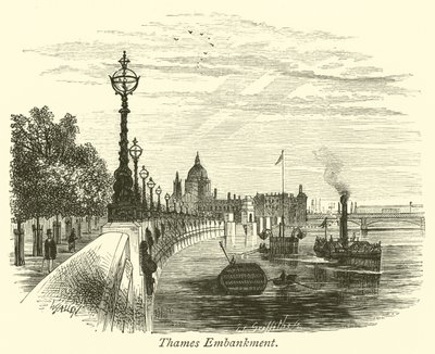 Thames Embankment von English School