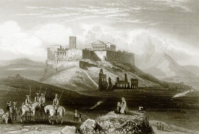 Die Akropolis von Athen von English School