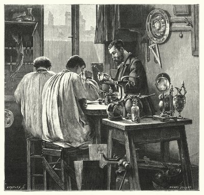 Die Kunst des Treibens (Stich) von English School