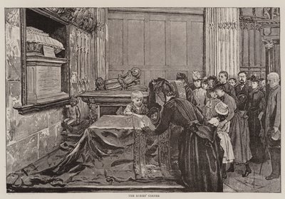 Die Ecke der Babys (Lithografie) von English School