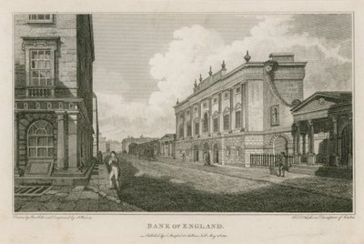 Die Bank von England von English School
