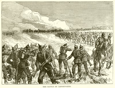 Die Schlacht von Langensalza von English School