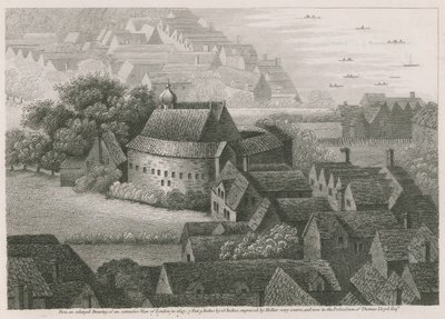 Der Bear Garden, Bankside, Southwark, London von English School