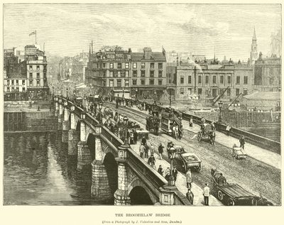 Die Broomielaw-Brücke von English School
