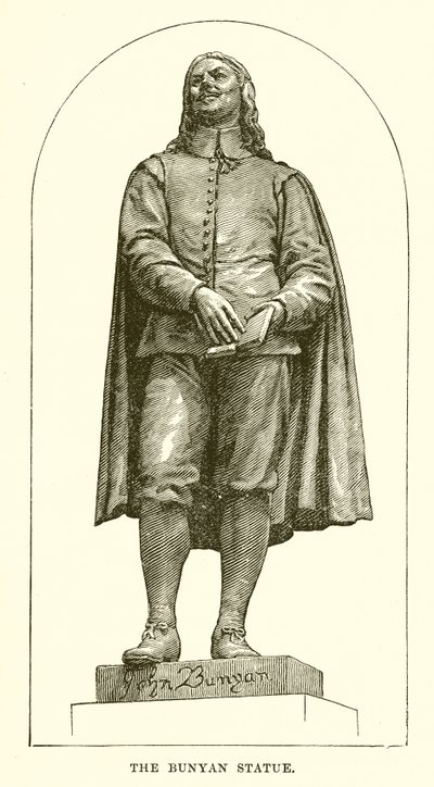 Die Bunyan-Statue von English School