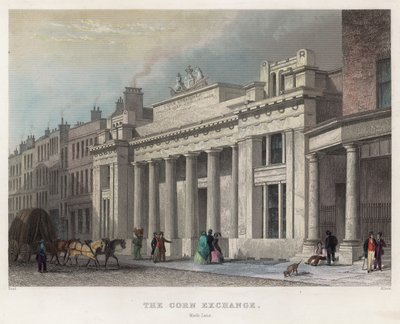 Die Kornbörse, Mark Lane, London von English School