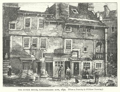 Das Cunzie House, Candlemaker Row von English School