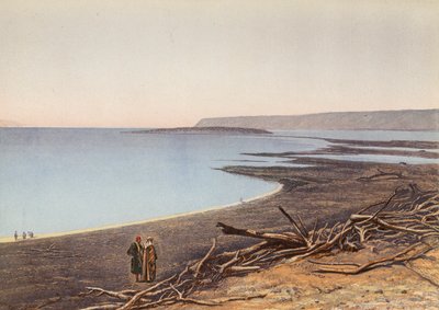 Das Tote Meer, von der Nordküste, Genesis XIII IO II_XIX, 24 25 von English School