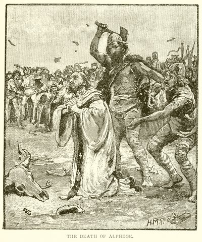 Der Tod von Alphege von English School