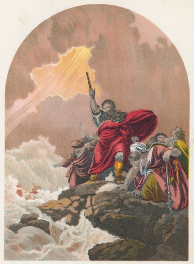 Die Zerstörung von Pharaos Heer von English School