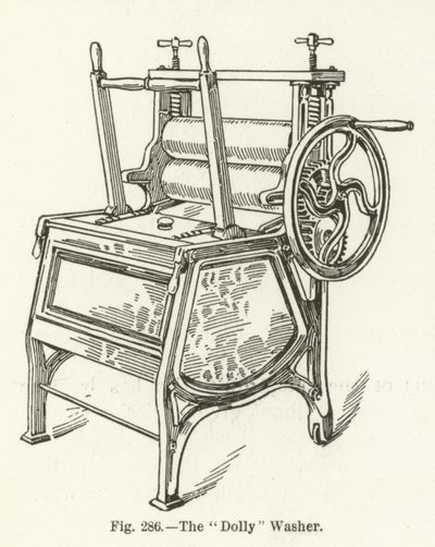Die Dolly Waschmaschine von English School