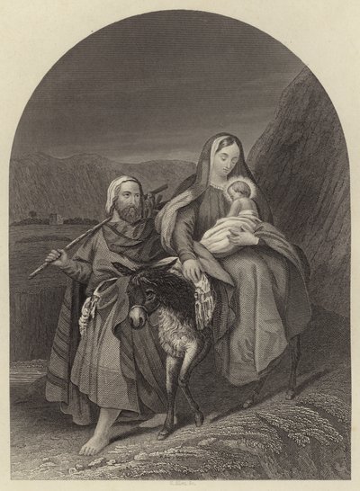 Die Flucht nach Ägypten von English School
