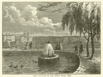 Der Brunnen im Green Park von English School