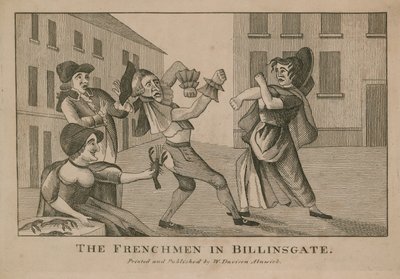 Die Franzosen in Billingsgate von English School