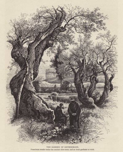 Der Garten Gethsemane von English School