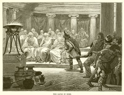 Die Gallier in Rom von English School