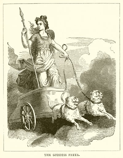 Die Göttin Freya von English School