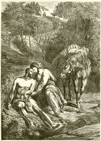 Der barmherzige Samariter von English School