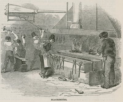 Die Greenwich Royal Hospital Schulen; Schmiede von English School