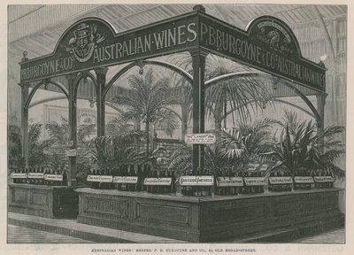 Die Internationale Gesundheitsausstellung: Australische Weine von English School