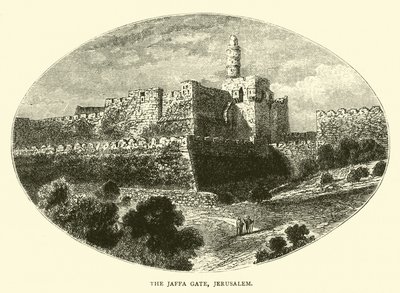 Das Jaffa-Tor, Jerusalem von English School
