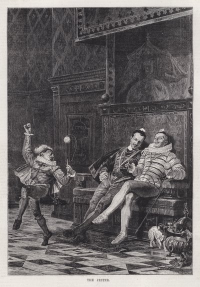 Der Narr (Gravur) von English School