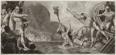 Die Landung von Julius Caesar von English School