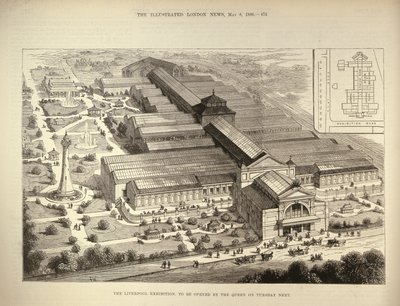Die Liverpool-Ausstellung, die von der Königin eröffnet wird von English School