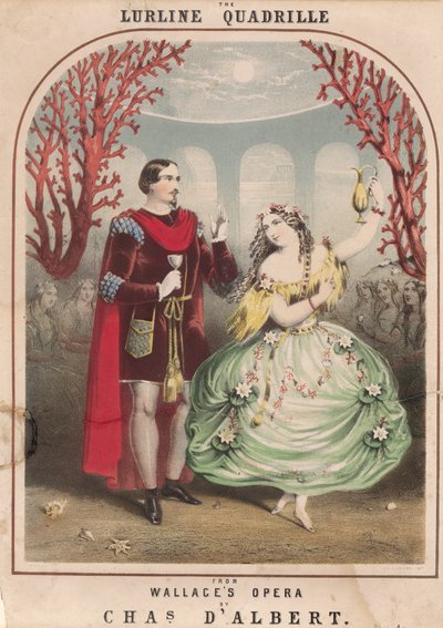 Die Lurline Quadrille, 1860 von English School