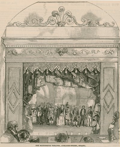 Das Marionettentheater in der Adelaide Street von English School