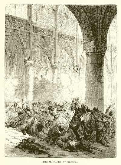 Das Massaker von Béziers von English School