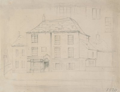 Das alte Pied Bull Inn, Islington von English School