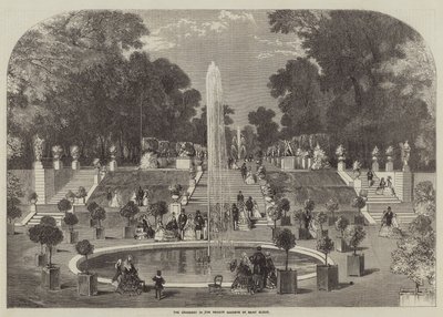 Die Orangerie in den privaten Gärten von Saint Cloud von English School