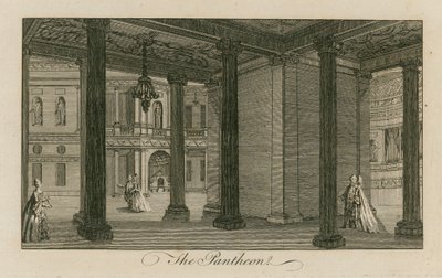 Das Pantheon, Oxford Street, London von English School