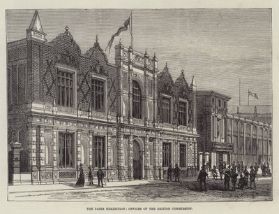 Die Pariser Ausstellung, Büros der britischen Kommission von English School