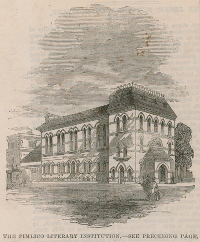 Die Pimlico Literary Institution von English School