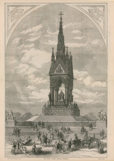 Das Nationaldenkmal des Prinzgemahls von English School