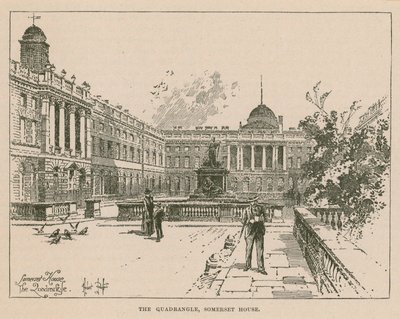 Der Innenhof des Somerset House von English School