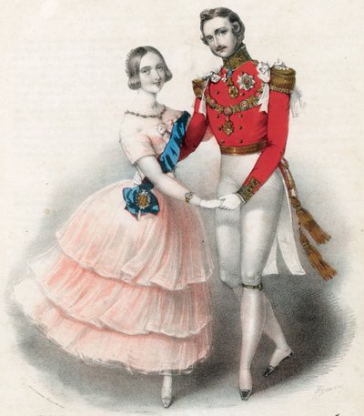 Die Polka der Königin und Prinz Albert von English School