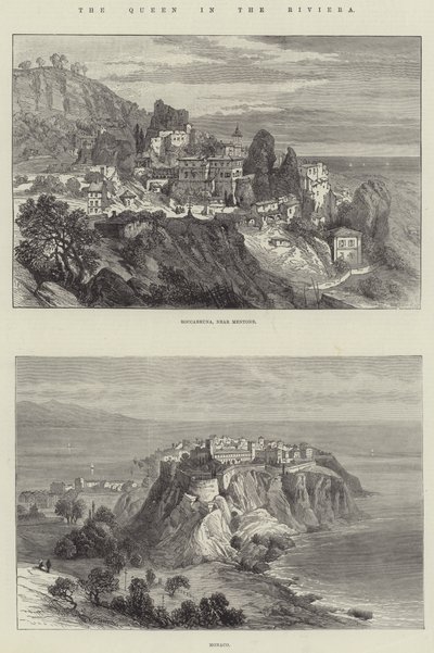 Die Königin an der Riviera von English School