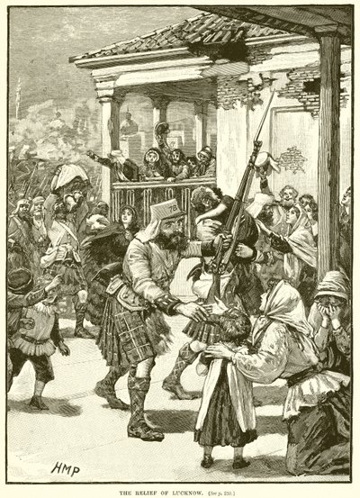Die Entlastung von Lucknow von English School