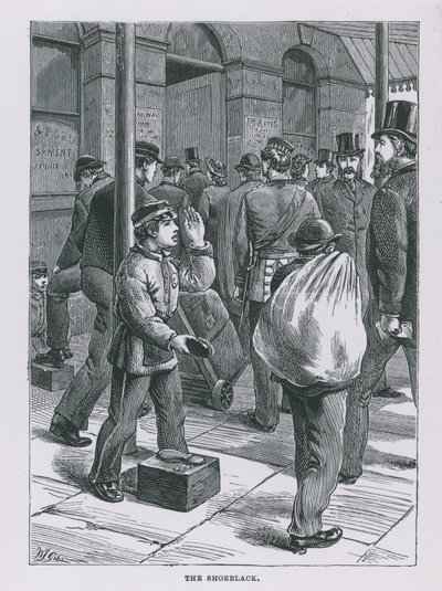 Der Schuhputzer von English School