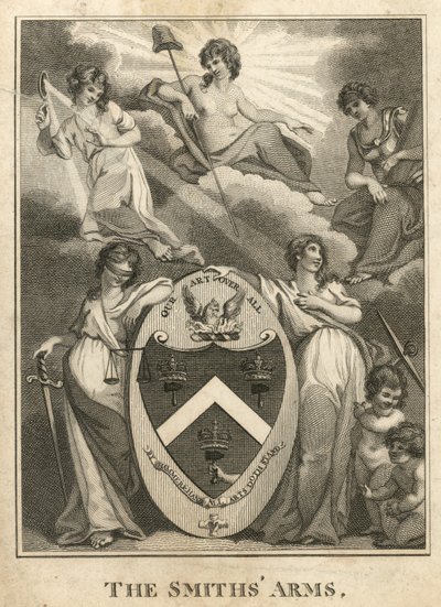 Die Wappen der Schmiede von English School