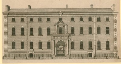 Das South Sea House in der Threadneedle Street, London von English School