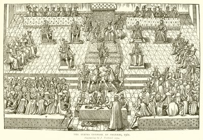 Die Generalstände in Orléans, 1561 von English School